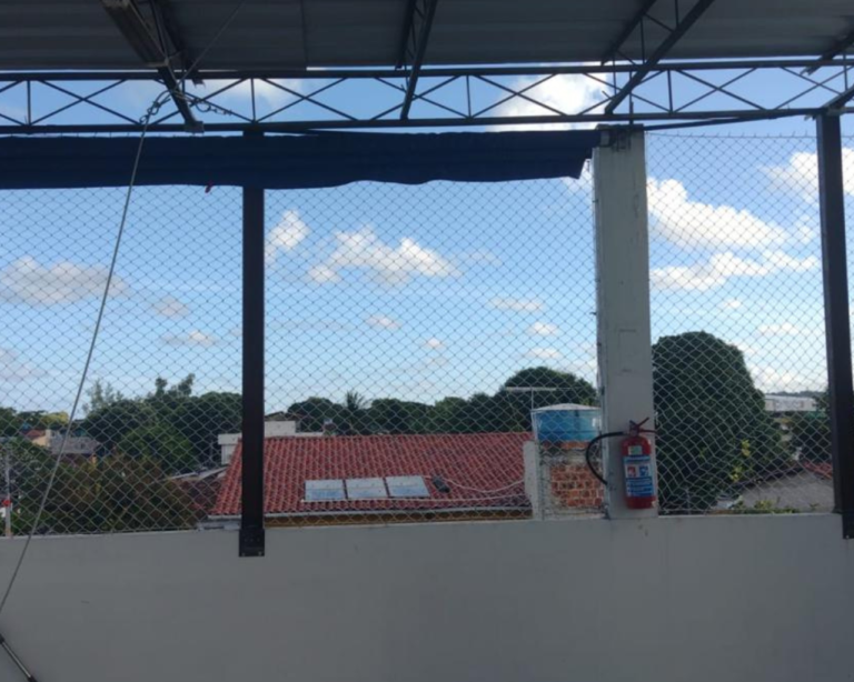 REFORÇO ESTRUTURAL EM TELHADO - COLÉGIO CONVIVER - RECIFE PE