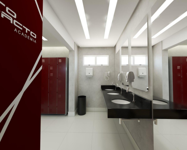 REFORMA DE VESTIÁRIO - ACADEMIA ALTO IMPACTO - JABOATÃO DOS GUARARAPES - PE